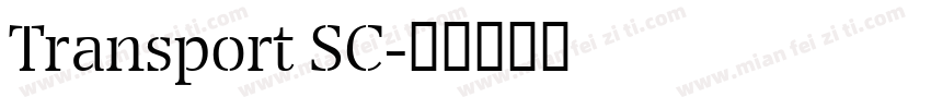 Transport SC字体转换